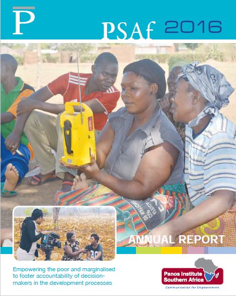 PSAf Annual Report for 2016