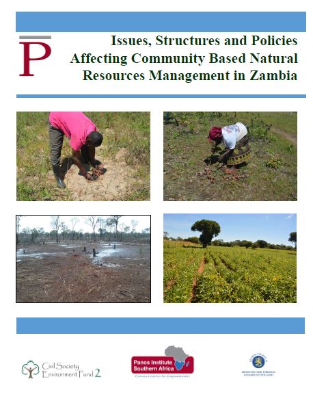 Issues, Structures and Policies Affecting Community Based Natural Resources Management in Zambia